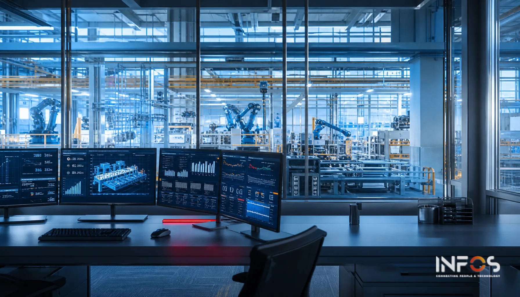 Infraestrutura de rede para ERP cloud em fábrica: o que dimensionar