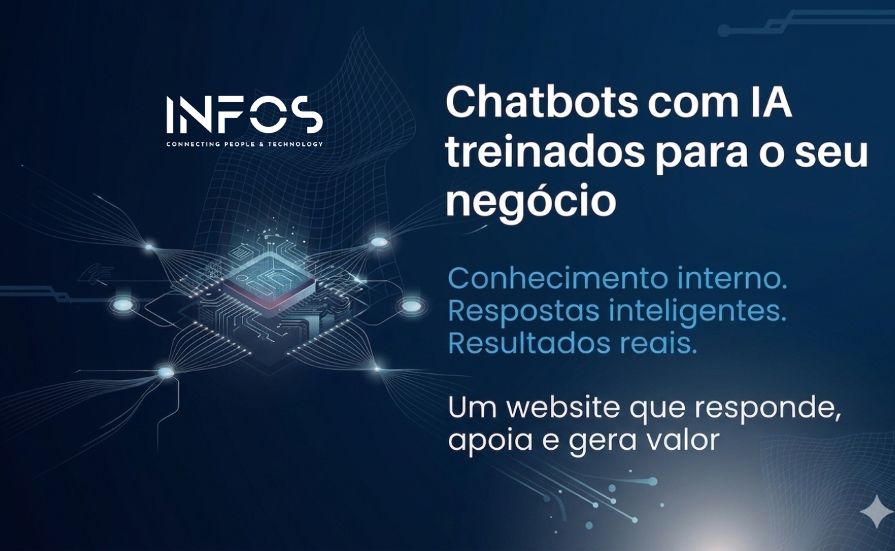Chatbots com IA Generativa para Websites Empresariais | INFOS